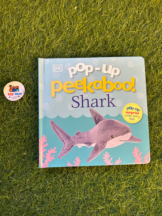 Pop up peekaboo shark